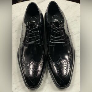 Stacy Adams Black Oxford Shoes